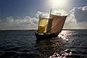 foto de embarcação a vela